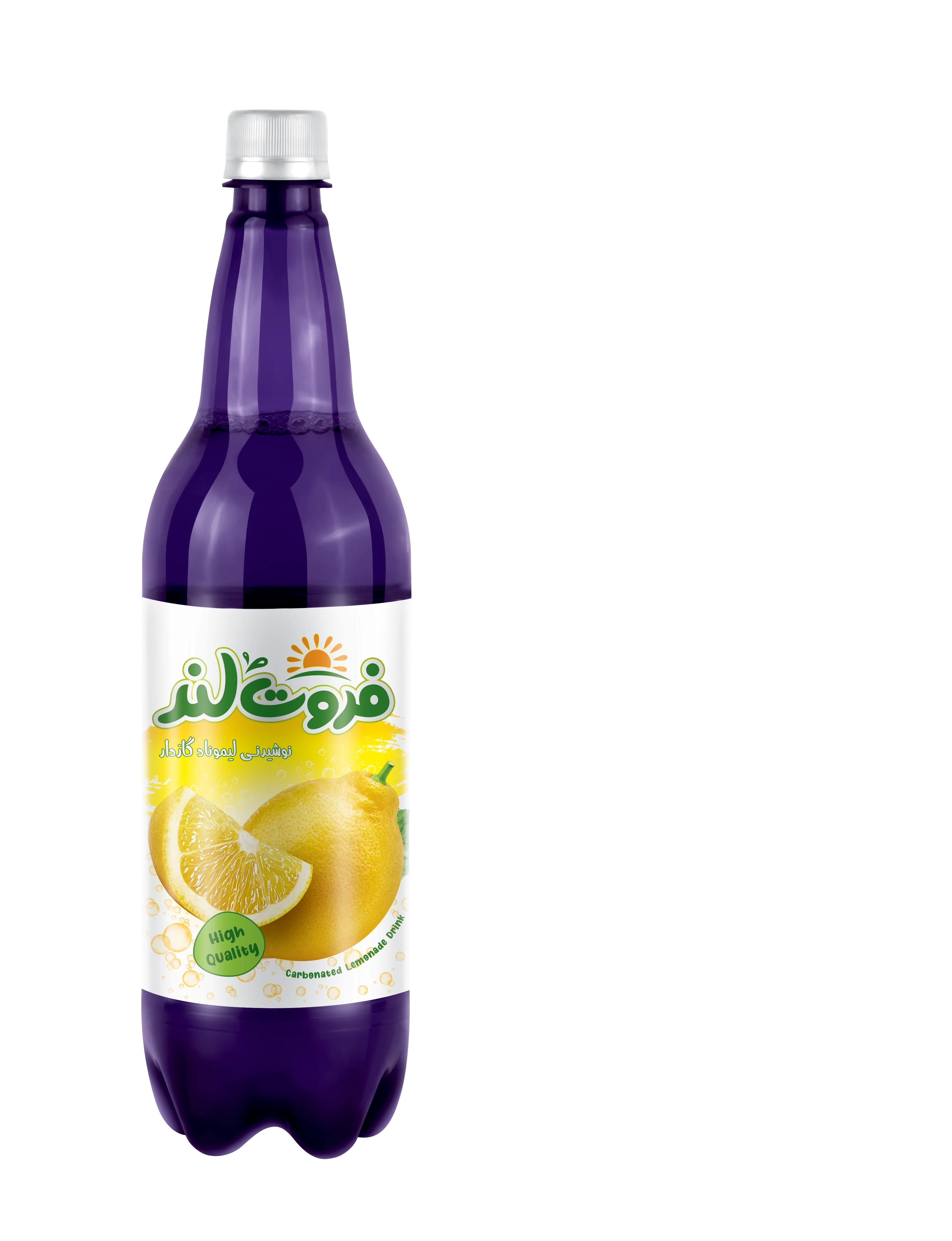 فروتلند گازدار ۱ لیتر لیمو