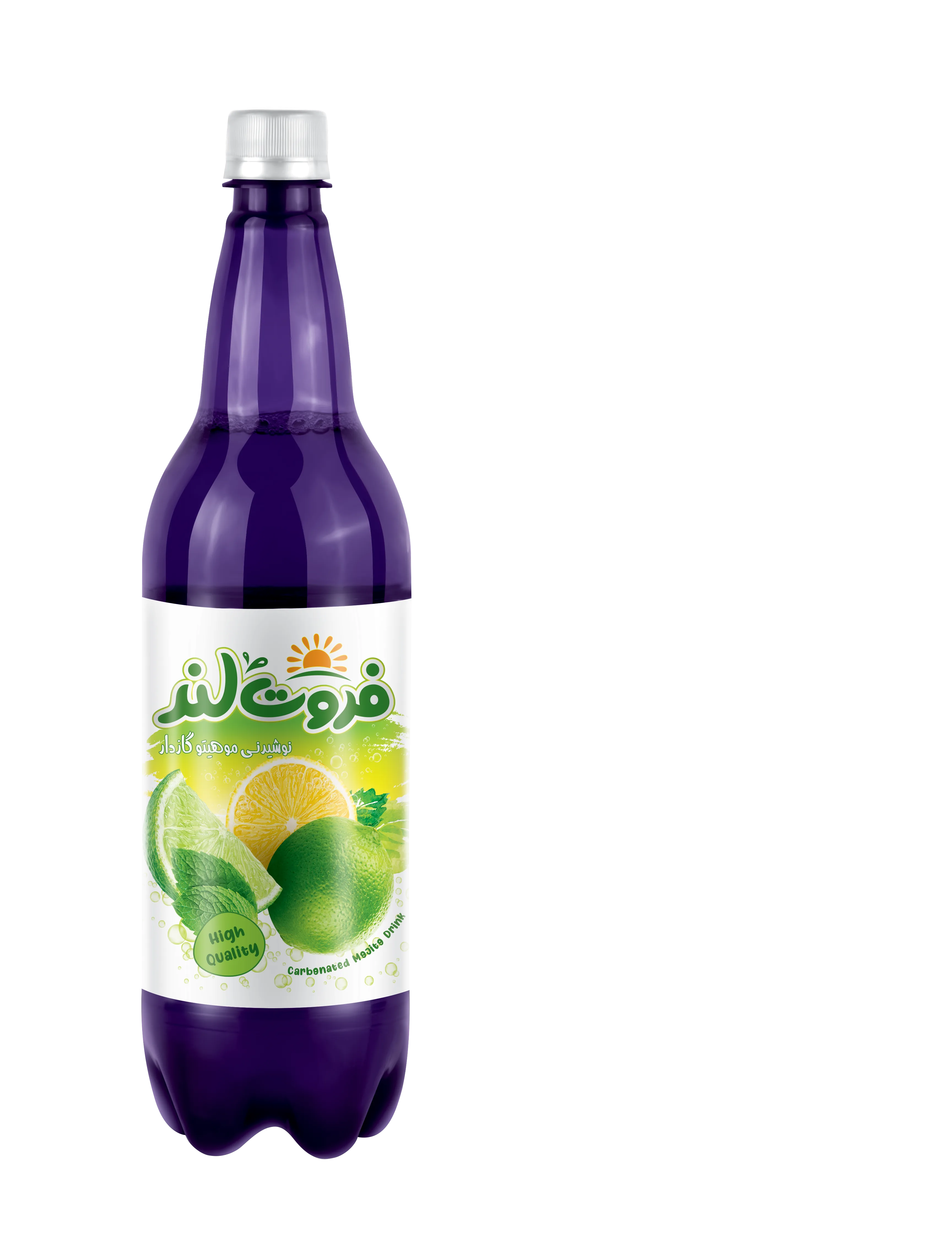 فروتلند گازدار ۱ لیتر Mojiyo