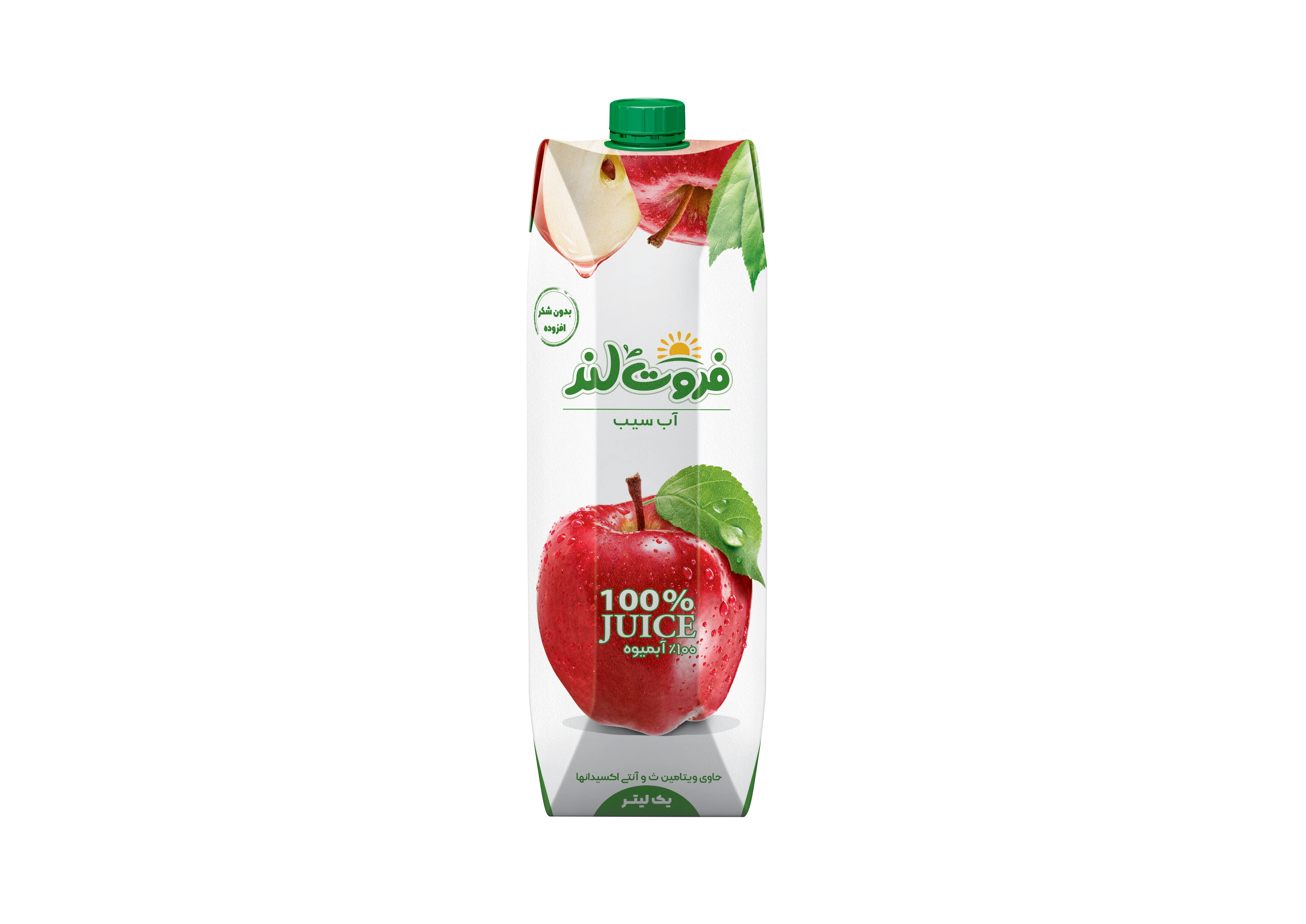 فروتلند آبمیوه ۱ لیترiter Prisma سیب قرمز