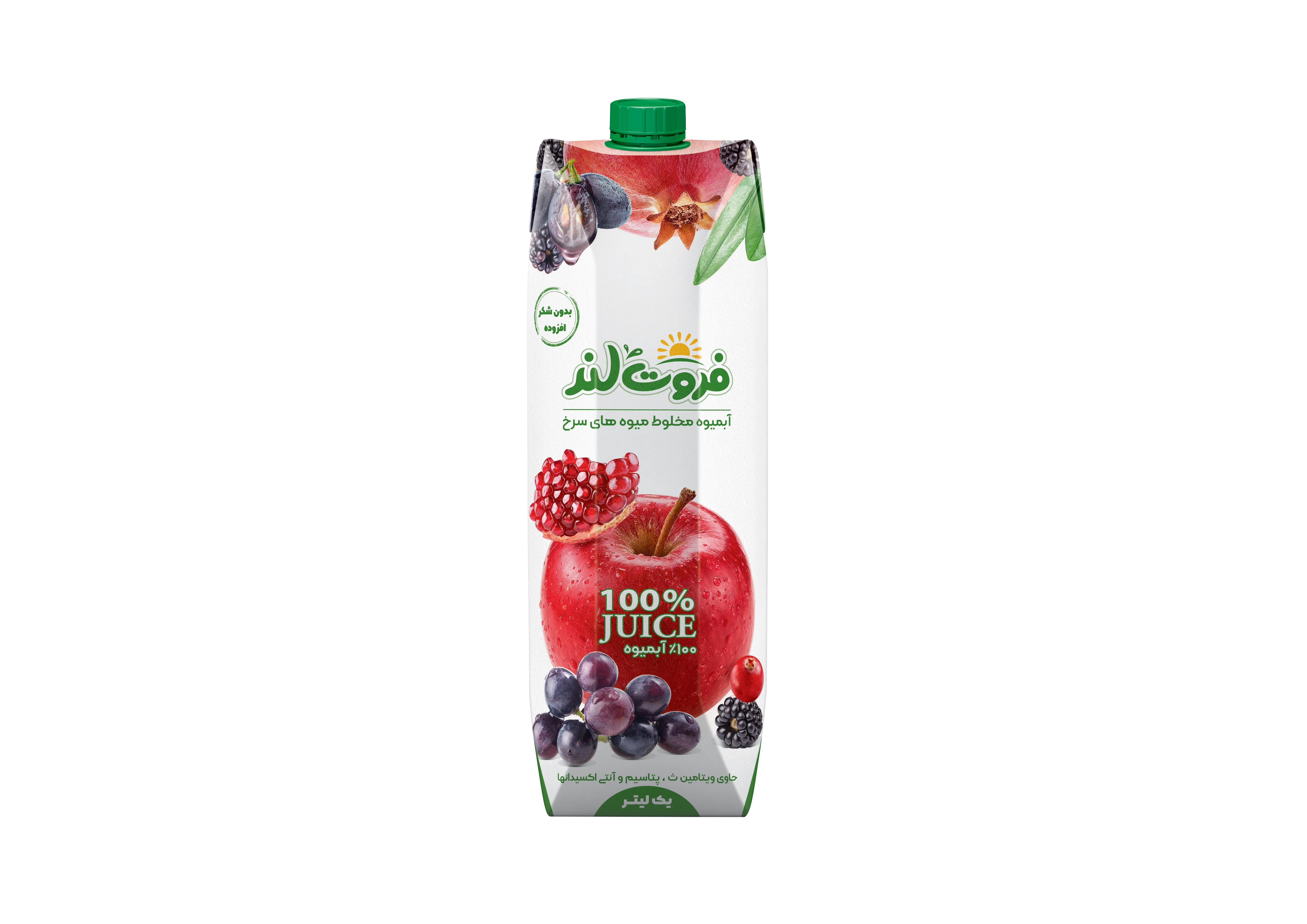 فروتلند آبمیوه ۱ لیترiter Prisma Red چندمیوه